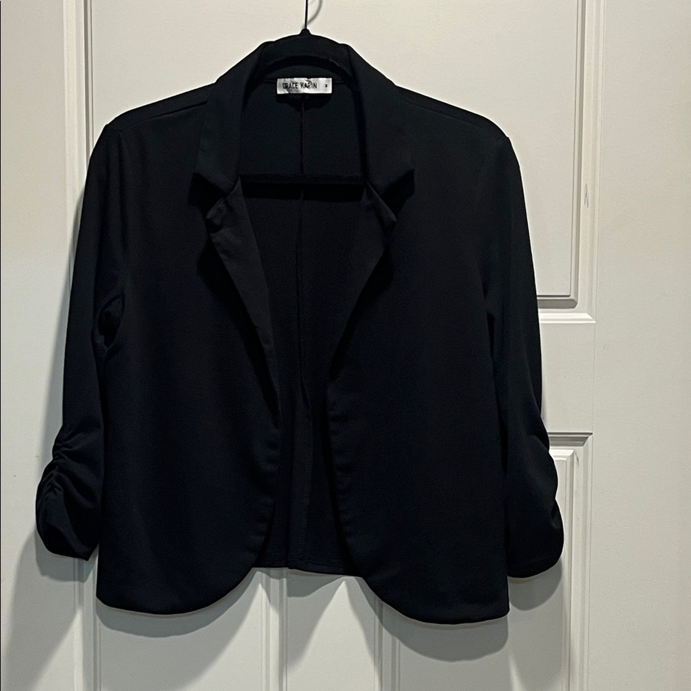 Grace Karin Black Women's Blazer